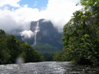 Canaima - vodopád Salto Angel