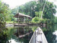 Delta Orinoco - palafitos, osady na koloch