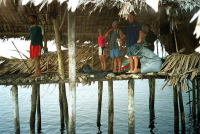 Delta Orinoco - palafitos, osady na koloch