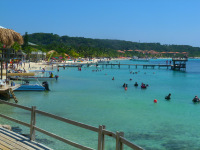 Honduras, ostrov Roatán