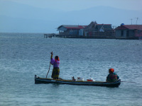 Panama, súostrovie San Blas, indiáni Kuna