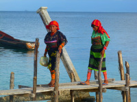 Panama, súostrovie San Blas, indiáni Kuna