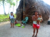 Panama, súostrovie San Blas, indiánska osada Kunov