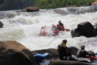 Uganda rafting