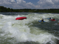 Uganda rafting